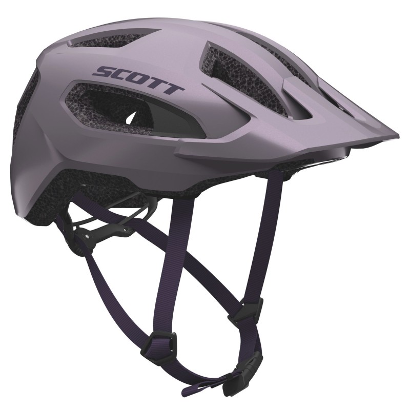 Casque Scott Supra silver purple Casque Scott Supra silver purple