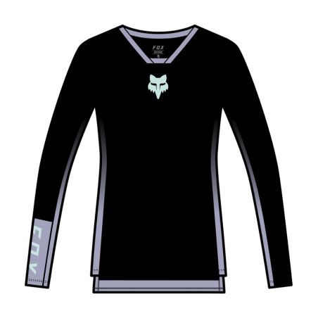 FOX W DEFEND RACE LS JERSEY