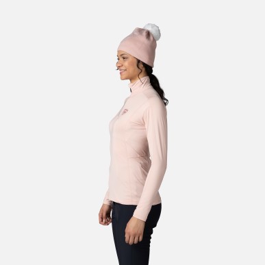 Rossignol Classique 1/2 Zip Femme powder pink
