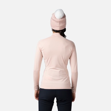 Rossignol Classique 1/2 Zip Femme powder pink