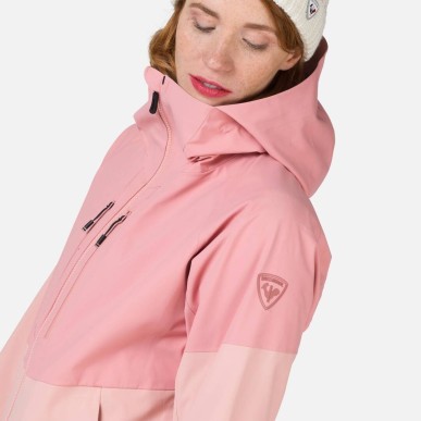 Rossignol Rallybird 3L Jacket Femme cooper pink