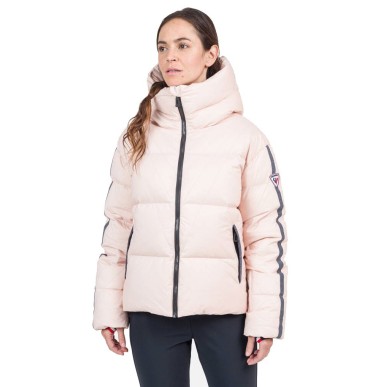 Rossignol Bomber Down Jacket Femme powder pink