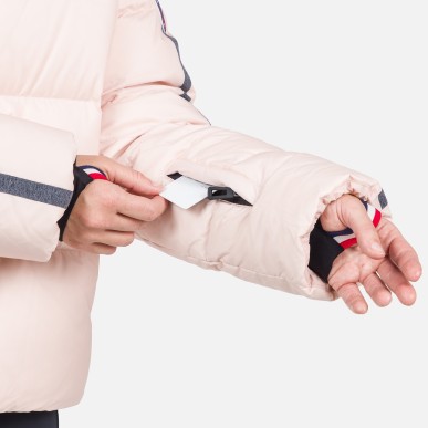 Rossignol Bomber Down Jacket Femme powder pink