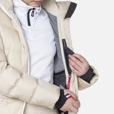 Rossignol Ruby Merino Down Jacket Femme fog