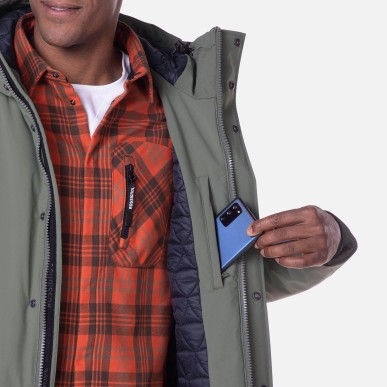 Rossignol Stretch Parka Jacket ebony green