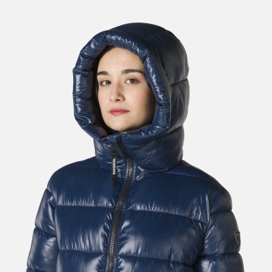 Rossignol Shiny Parka Femme dark navy