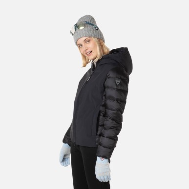 Rossignol Stretch Hood Jacket Femme black