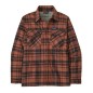 Patagonia Insulated Organic Cotton Midweight Fjord Flannel Shirt burl red