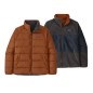 Patagonia Reversible Silent Down Jacket sisu brown