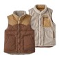 Patagonia Reversible Bivy Down Vest moose brown