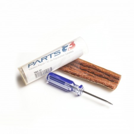 Kit réparation tubeless ( 5 mèches - outil )