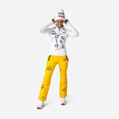 Rossignol Constellation JCC 1/2 Zip Femme white