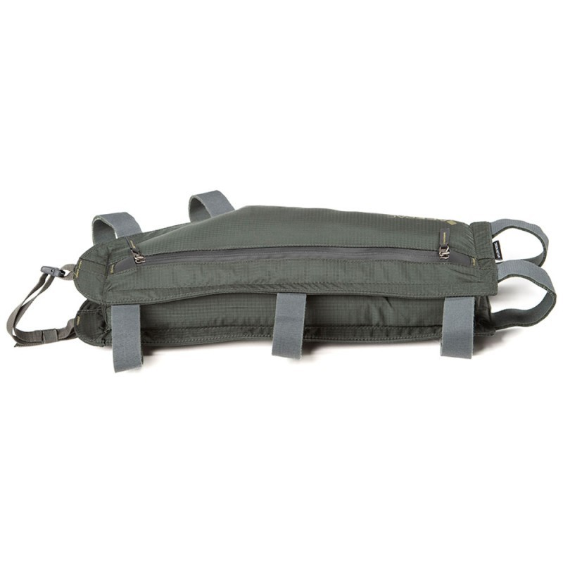 Acepac Sacoche de cadre Zip Frame Bag gris M