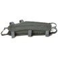 Acepac Sacoche de cadre Zip Frame Bag gris M