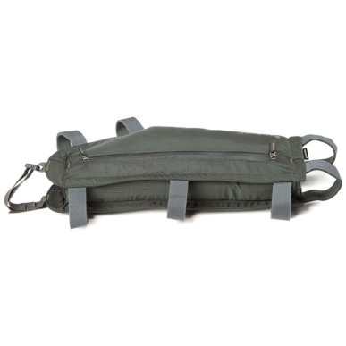 Acepac Sacoche de cadre Zip Frame Bag gris M