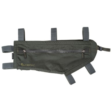 Acepac Sacoche de cadre Zip Frame Bag gris M