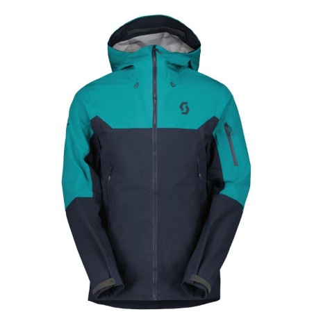 Scott Explorair 3L Jacket winter green / dark blue