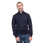 Rossignol Stripe 1/2 Zip Knit dark navy