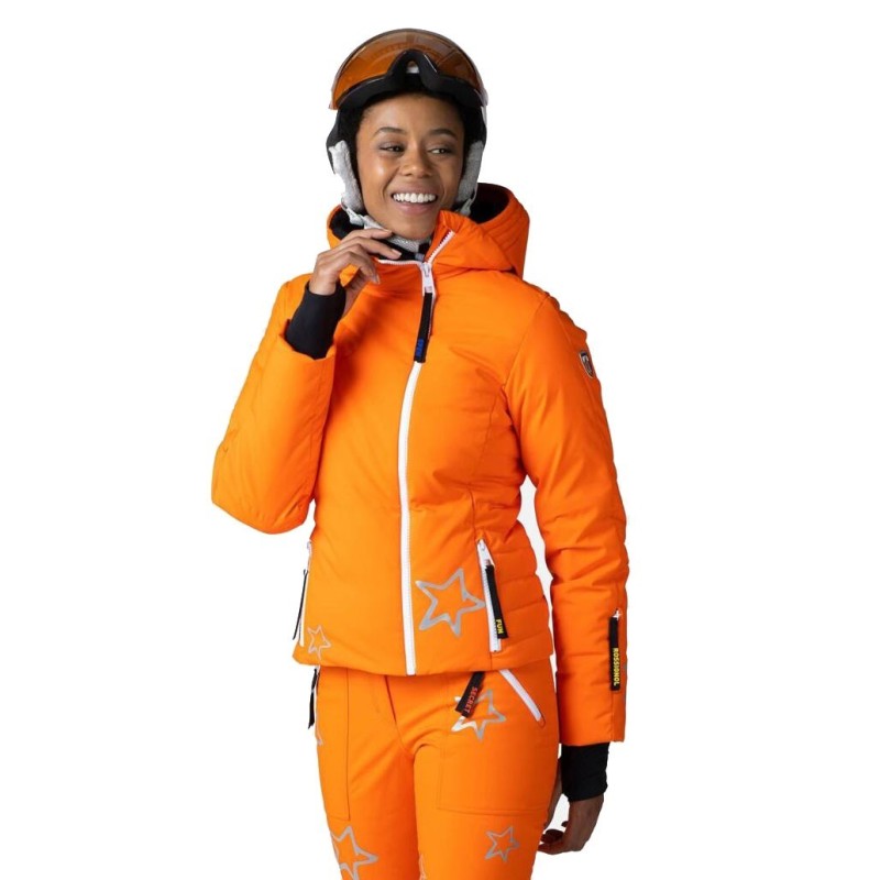 Rossignol Stellar Down JCC Jacket Femme orange