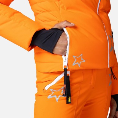 Rossignol Stellar Down JCC Jacket Femme orange