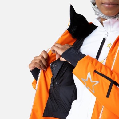 Rossignol Stellar Down JCC Jacket Femme orange