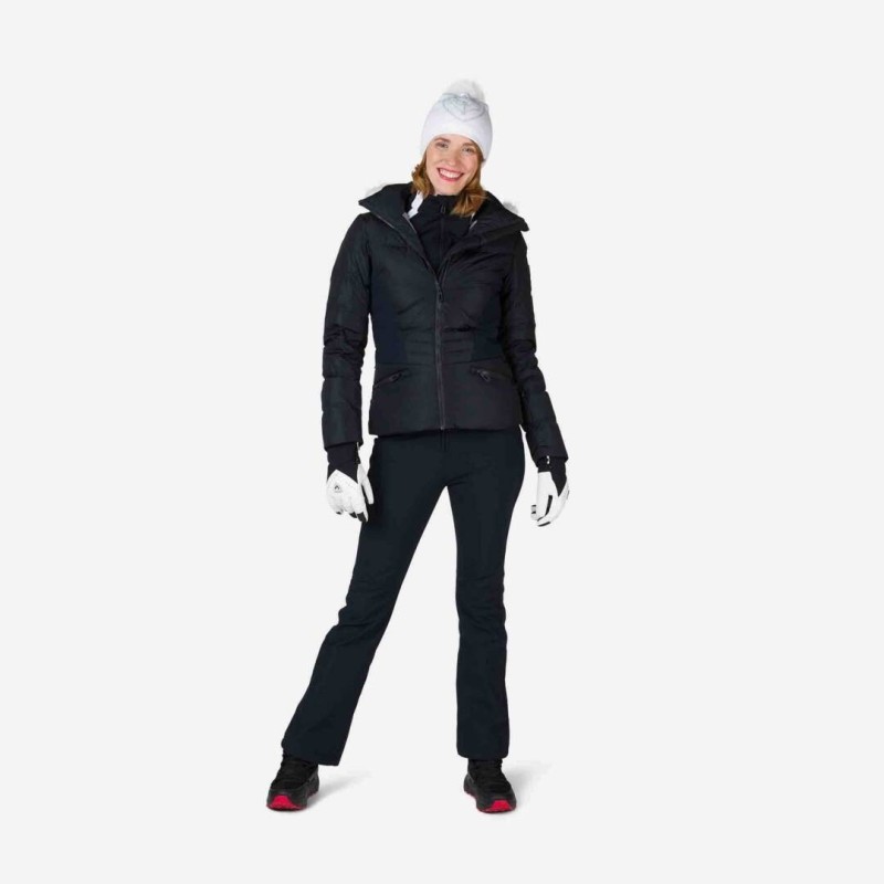 Rossignol Ruby Merino Down Jacket Femme black Rossignol Ruby Merino Down Jacket Femme black