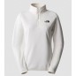 The North Face 100 Glacier 1/4 Zip Femme gardenia white