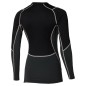 Mizuno Merino Wool Crew Femme black / apricot blush