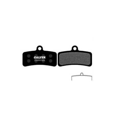 Plaquettes Galfer Shimano 4P Ebike Violet