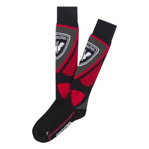 Rossignol Wool & Silk Chaussettes black