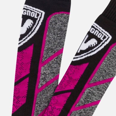 Rossignol Thermotech 2 paires Chaussettes Femme black