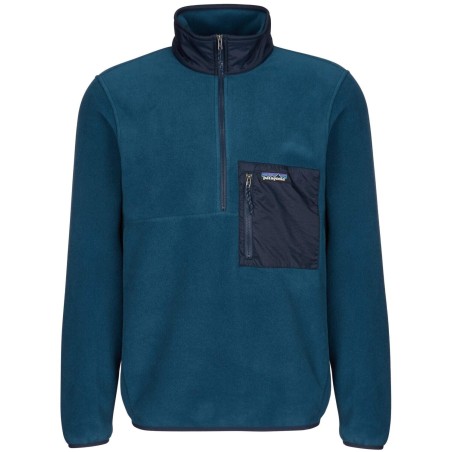 Patagonia Microdini 1/2 zip tidepool blue