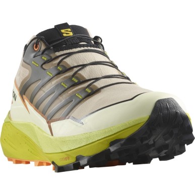 Salomon Thundercross safari / sulphur spring / black
