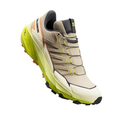 Salomon Thundercross safari / sulphur spring / black