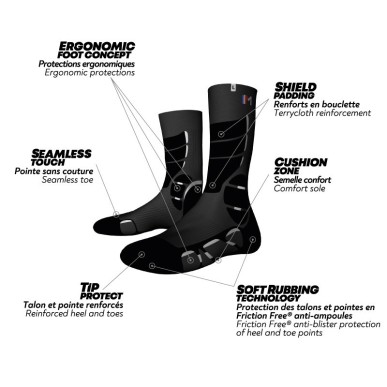 Monnet Trek Expert black / white