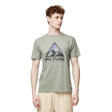 Picture Authentic Tee green spray