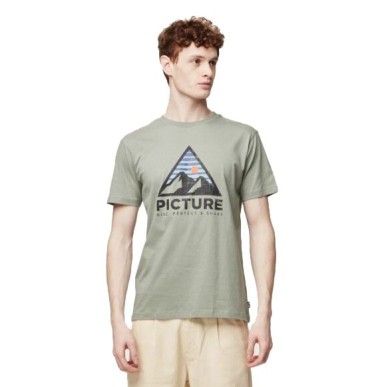 Picture Authentic Tee green spray