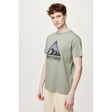 Picture Authentic Tee green spray