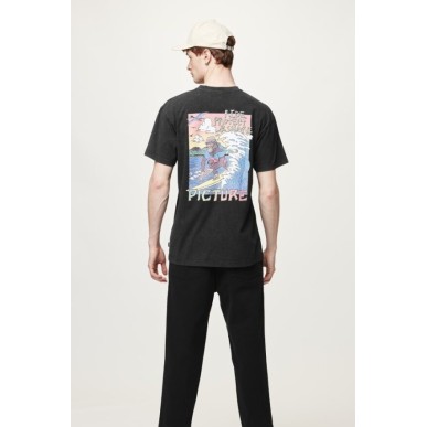 Picture Tsunami Tee black washed