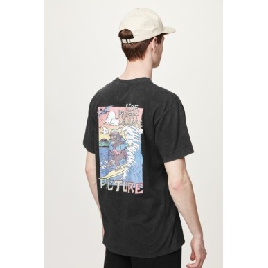 Picture Tsunami Tee black washed