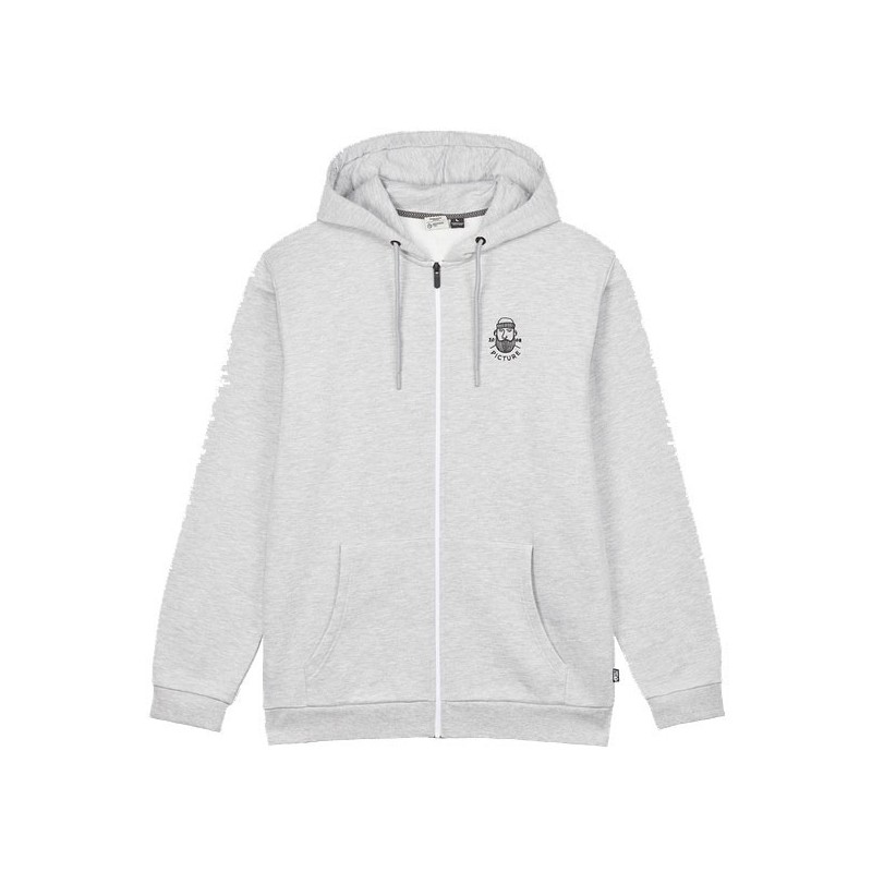 Picture Basement Flock hoodie desert sage