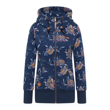 Ragwear Neska Flower Zip Femme navy