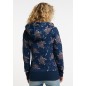 Ragwear Neska Flower Zip Femme navy
