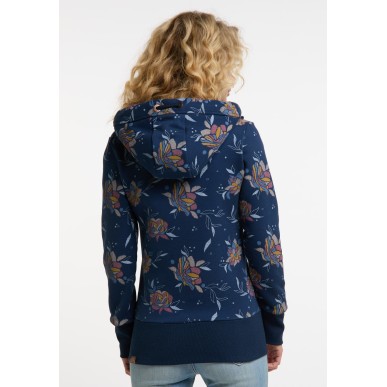 Ragwear Neska Flower Zip Femme navy