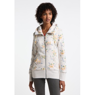 Ragwear Neska Flower Zip Femme white