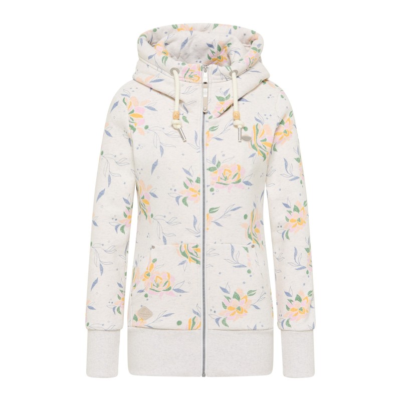 Ragwear Neska Flower Zip Femme white