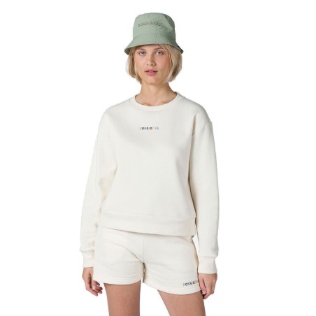 Rossignol Embroidery RN Sweat Femme whitecap sand