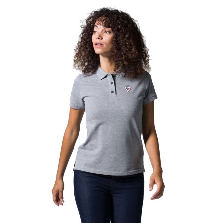 Rossignol Logo Polo Femme heather grey