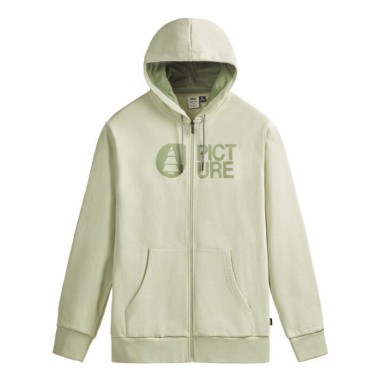 Picture Basement Flock hoodie desert sage