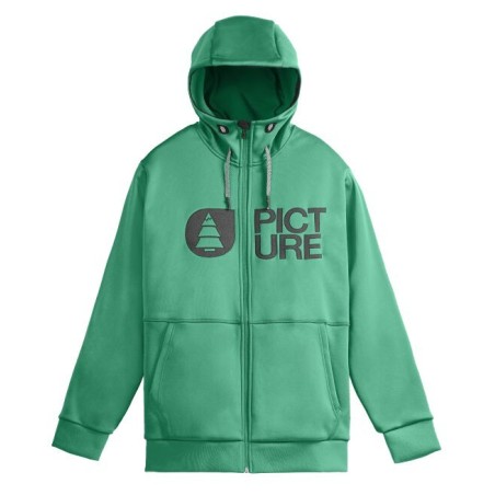 Picture Park Zip Hoodie spectra green